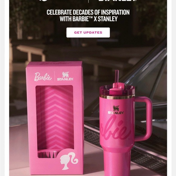 Barbie x Stanley Quencher H2.0 Tumbler, 30oz - Picture 4 of 4